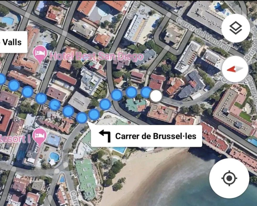 Apartamento Segunda Linea De La Playa Capellan Salou Kültér fotó